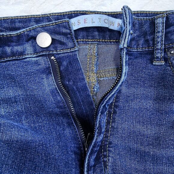 Tinseltown Stretchy Skinny Jeans Dark Wash Women's Size 13 - Picture 4 of 14